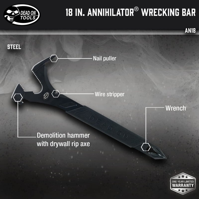 Dead On AN18 18-Inch Annihilator Utility and Wrecking Bar - Image 3